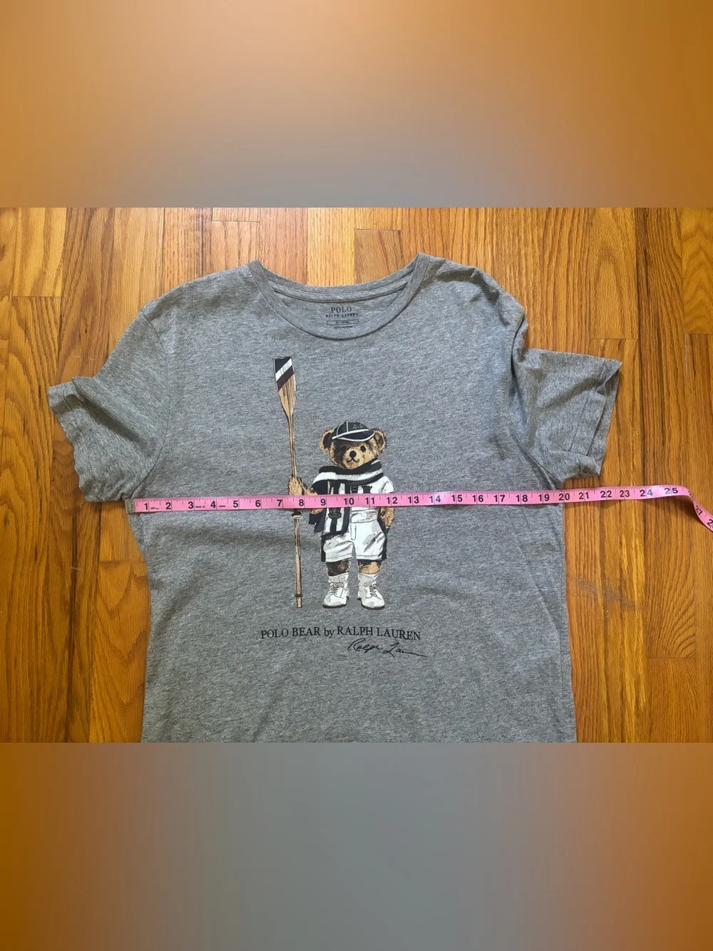 Polo Ralph Lauren Men’s Bear Tee Shirt Rowing Crew Medium